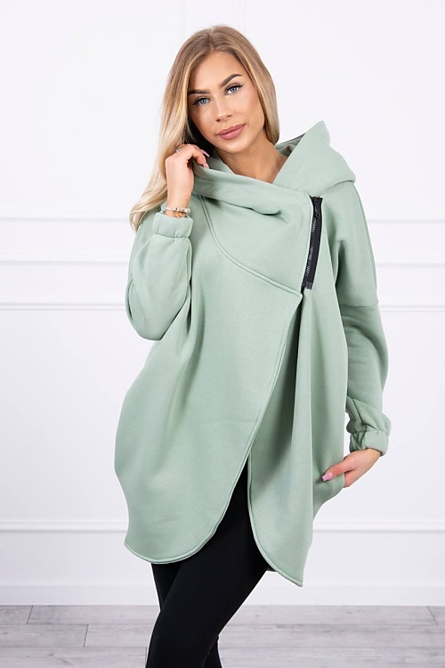 mint mikina oversize